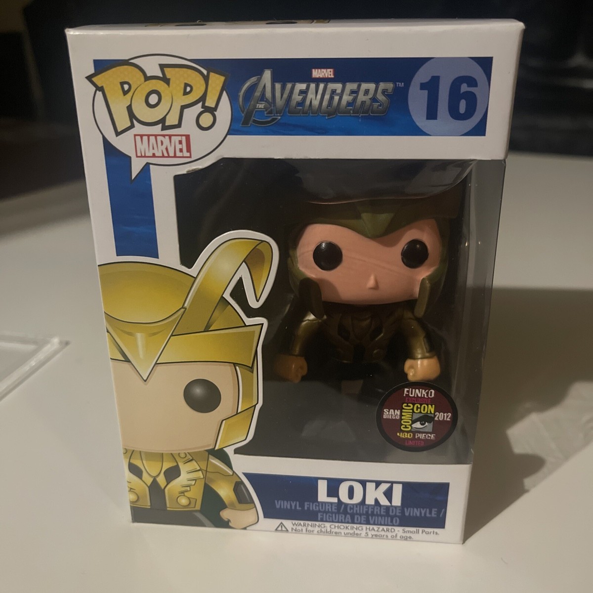 【在庫ラスト】FunkoPOP! MARVELシリーズ 16体セット Funko Pop! Marvel Avengers Loki SDCC Figure #16 - US
