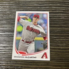 2013 Topps Series 2  Arizona Diamondbacks Baseball Card #406 Brandon McCarthy