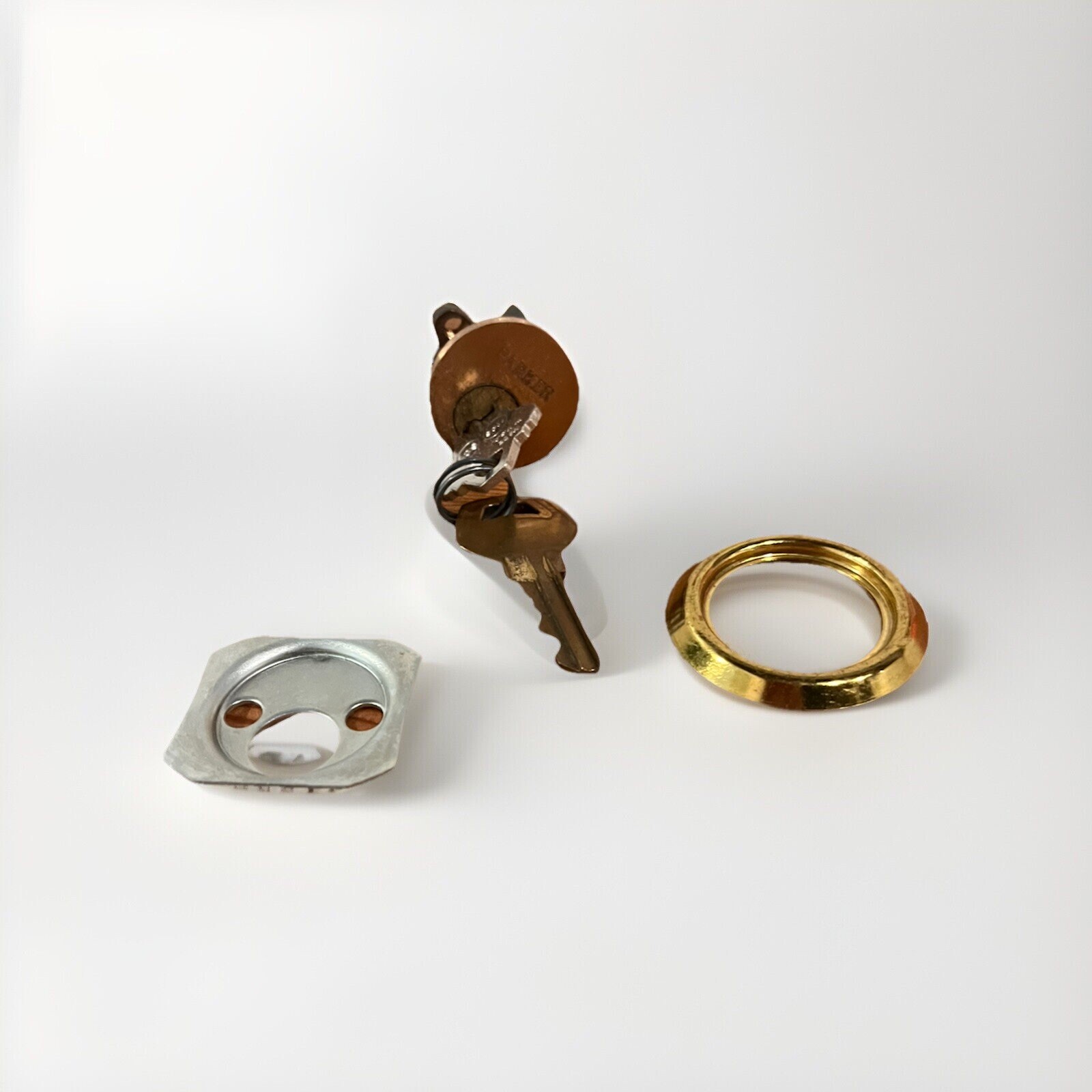 Vintage Parker Lock and Key Set in Original Box