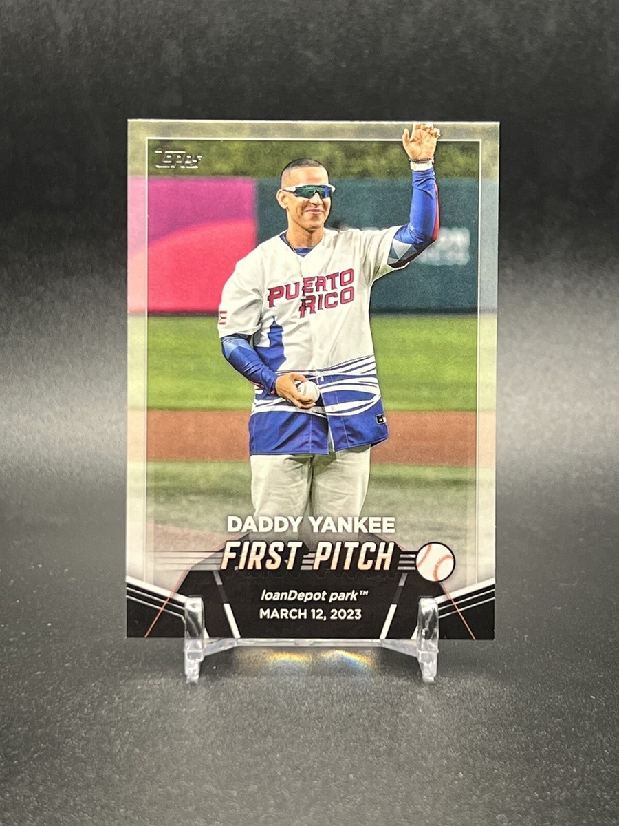 2024 Topps Series 2 Daddy Yankee First Pitch Insert #FP-4 | eBay