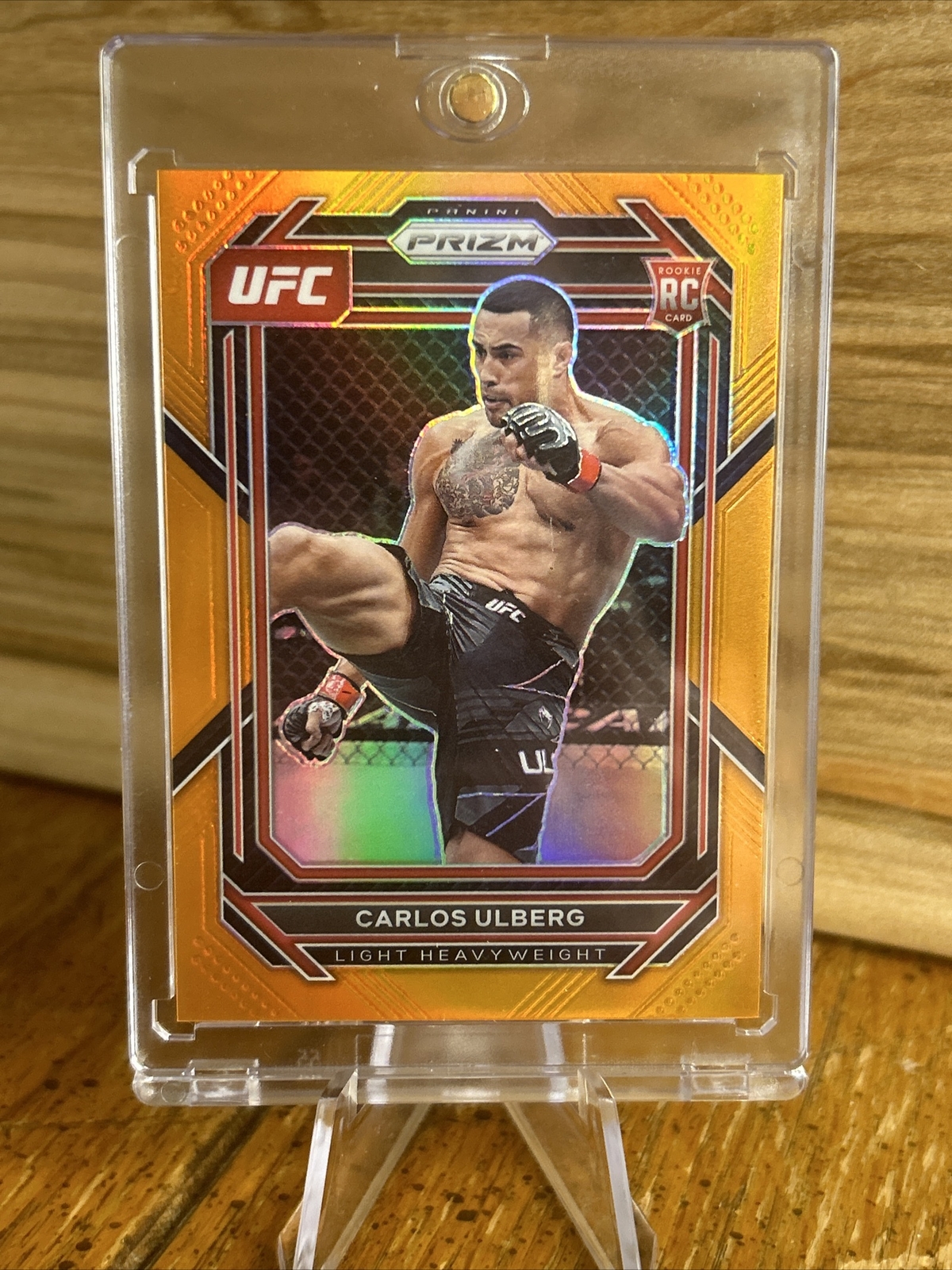 Carlos Ulberg 2023 Panini Prizm Orange /99 Rookie RC #134