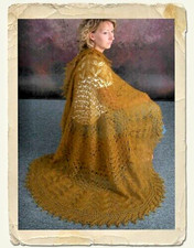 Goddess Knits "Desert Sun" Shawl