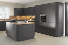 Handleless Matt Anthracite Kitchen Units | Rigid Built | Not Ex-Display | Blum
