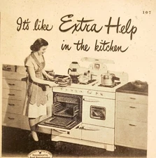 1947 LP Gas Range Stove Ultramatic Caloric Advertisement Appliances DWNN22