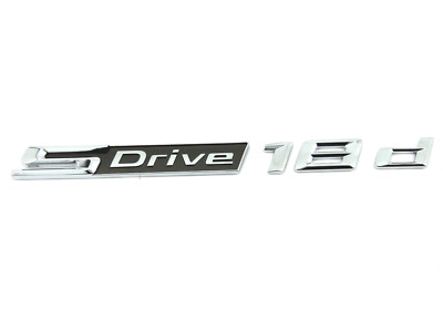 Genuine New Style OEM BMW SDRIVE 18d DOOR BADGE Side Emblem For X1 F48 2014+