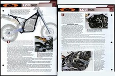KTM LC4 - Chassis/Engine - Essential Superbike Data File Page