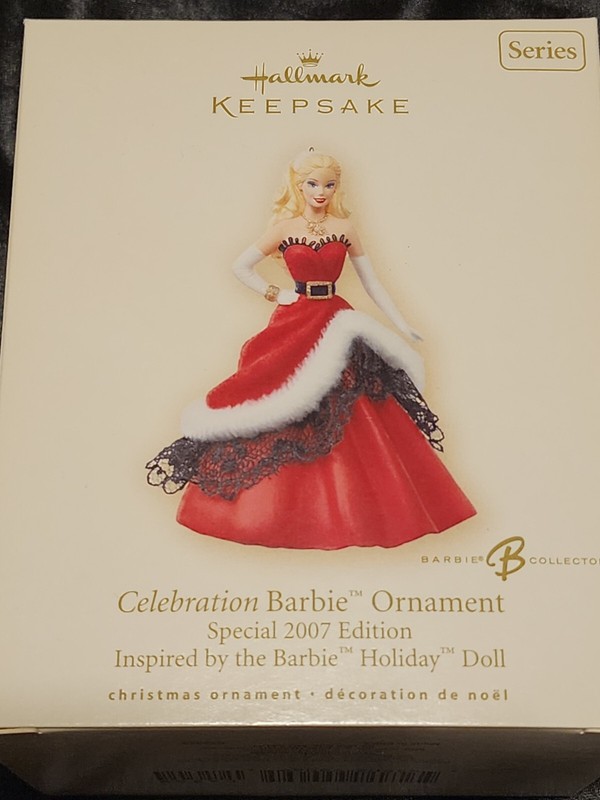 Hallmark Keepsake Celebration Barbie Ornament SPECIAL 2007 EDITION NEW