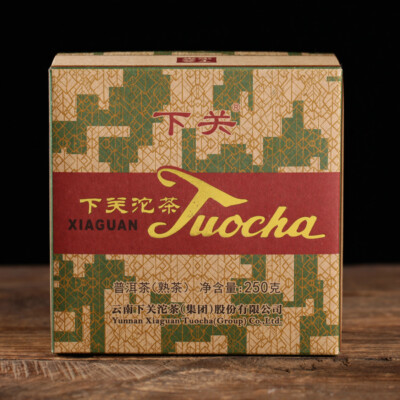 2018 Xia Guan Xiao Fa Tuo Cha Xiaguan Tuocha Puer Ripe Pu'er Tea 250g Boxed