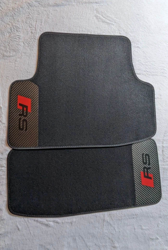 Audi A3  RS3 Generation 3 8Y 2021–present  OEM  Carpet Car Mats Custom Carbon - Image 4 of 4