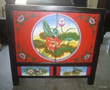 Antike Chinesische Sidebord  Kommode Schrank Chinaschrank Chinamöbel  Asiamöbel