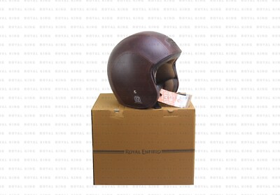 Pour Casque Ouvert Granado Royal Enfield Vintage Cuir