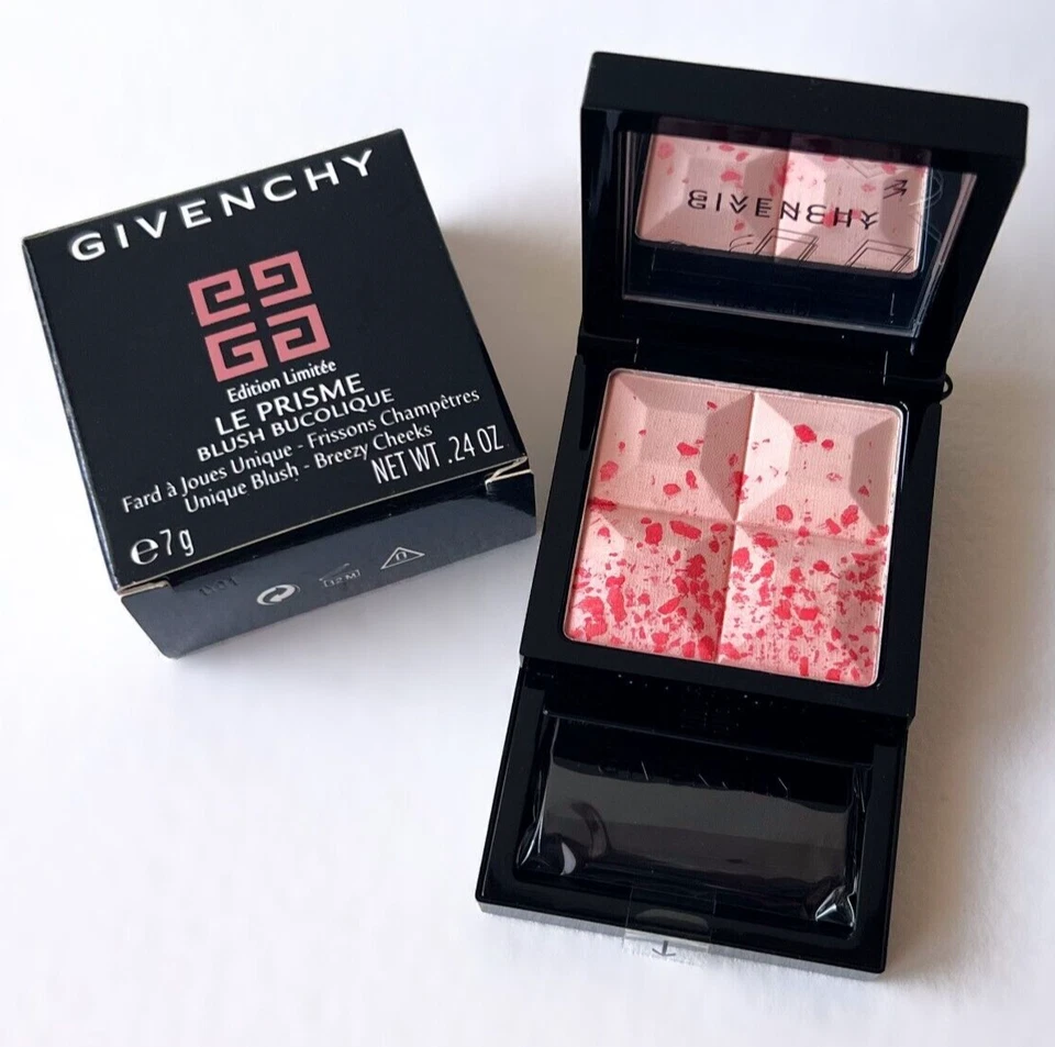 GIVENCHY Le Prisme Blush Bucolique 2 BUCOLIC POPPY Unique Blush - Breezy Cheeks - Image 3 of 4