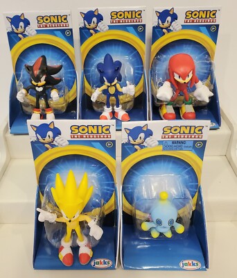 New Sonic the Hedgehog Collectible Action Figures Set Lot Jakks Pacific 2022