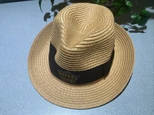  HAVANA CLUB Cuban Rum Liquor Brown Fedora Hat ~ New without tags Beach Vacation