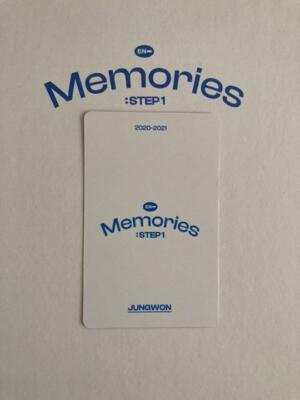 Enhypen JUNGWON MEMORIES DVD Official Photocard Genuine photo card