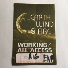 Earth Wind and Fire Backstage Satin Pass