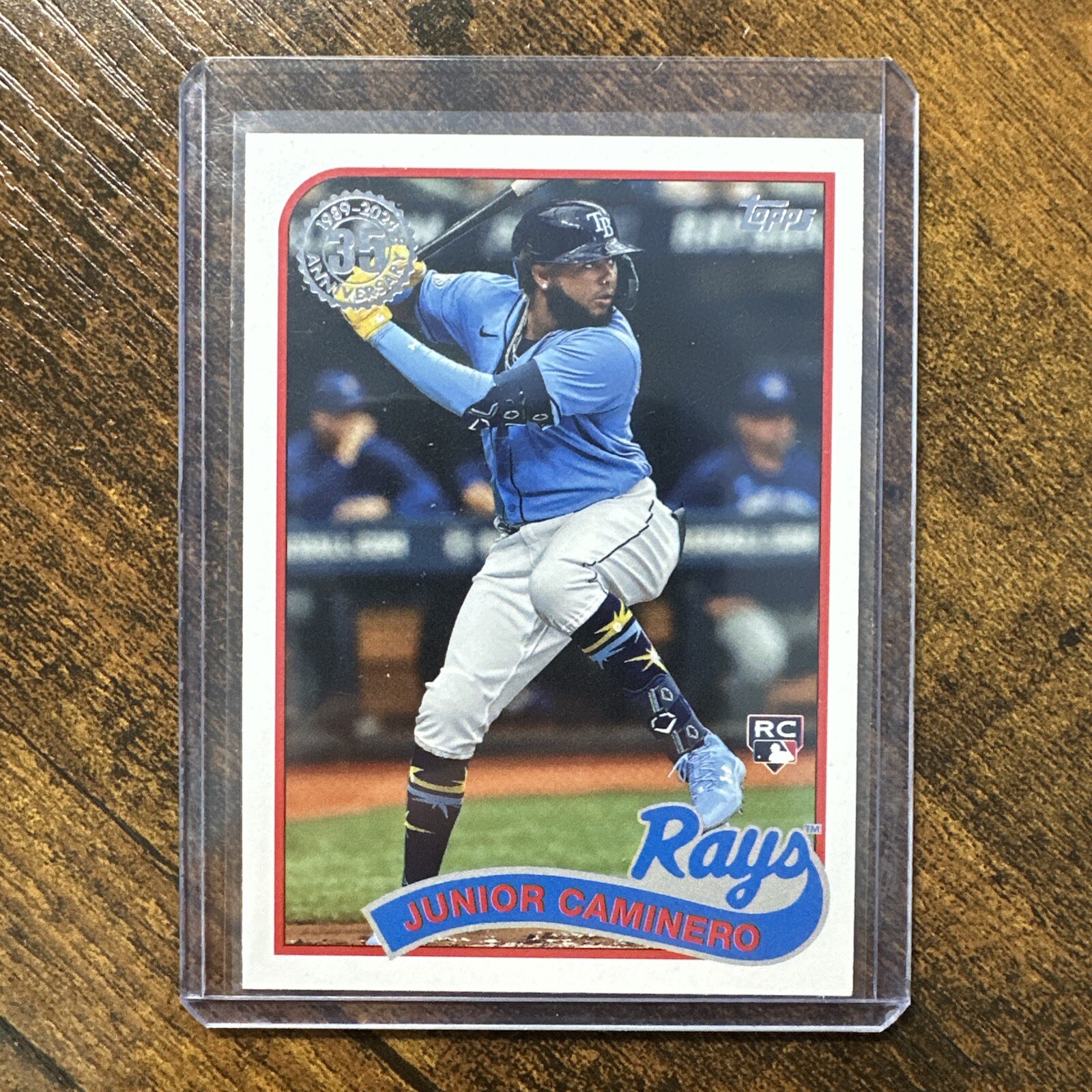 2024 Topps #89B-50 Junior Caminero 1989 Topps Baseball 35th Anniversary