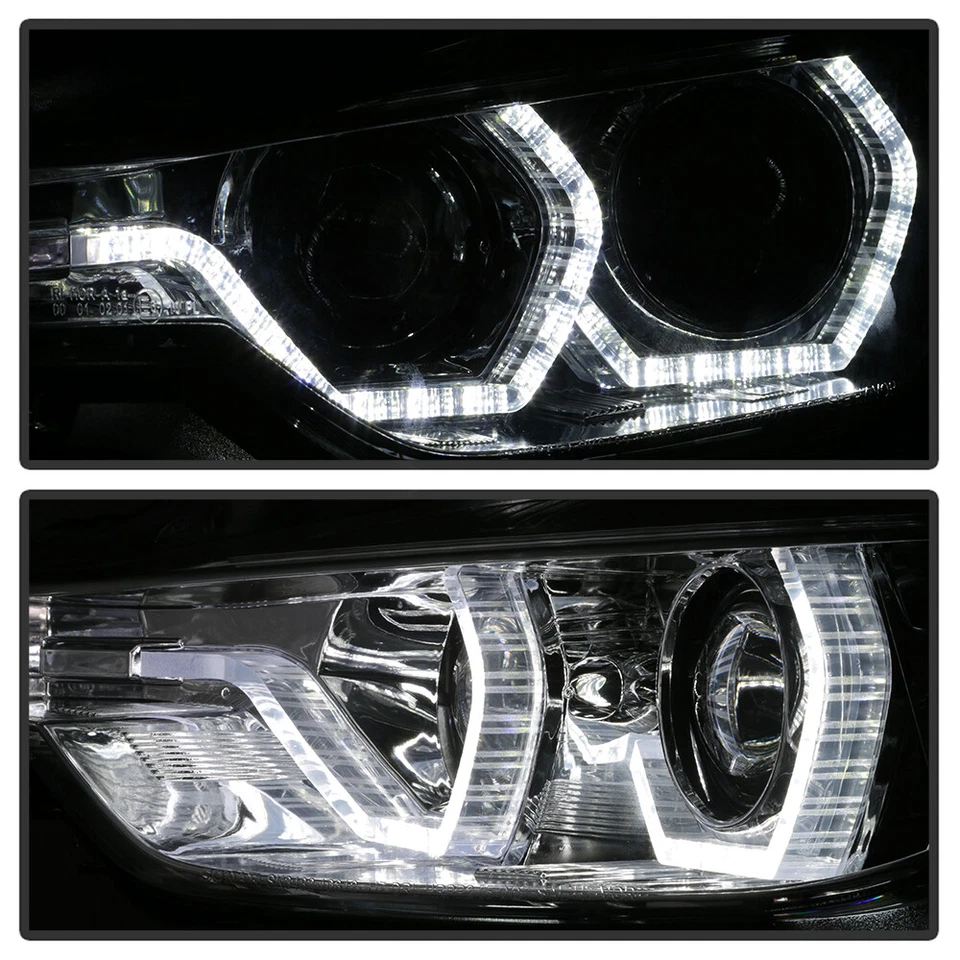 [Estilo F32] Faros proyectores LED DRL BMW F30 320i 328i 335i 2012-2015 sedán Foto 4 de 4