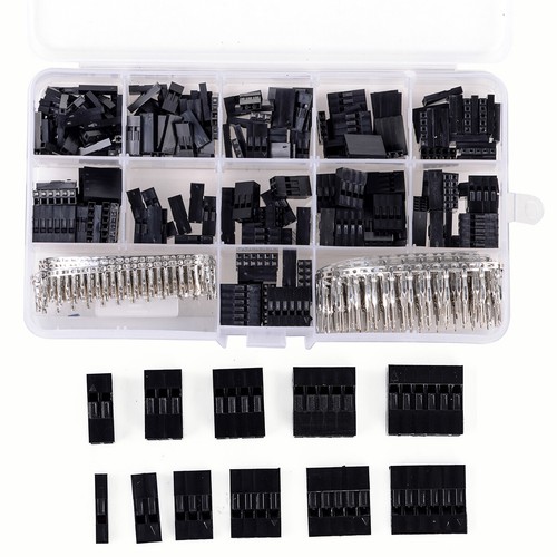 620x Dupont Wire Cable Jumper Pin Header Connector Housing+M/F Crimp Pins set GL - Picture 2 of 8