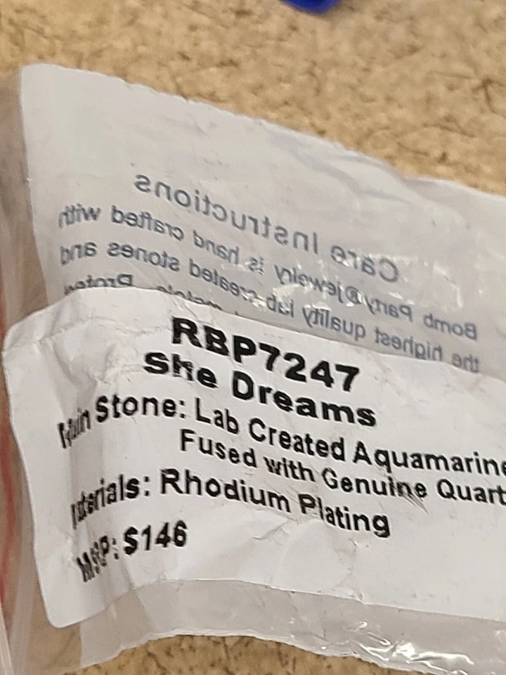 Anillo Fiesta Bomba Talla 8 RBP7247 “She Dreams” Colección Cumpleaños Marzo 2024 Foto 4 de 4