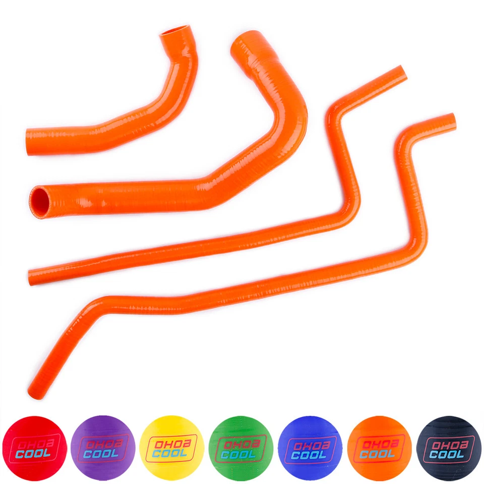 Kit de manguera de calentador de radiador de silicona LHD para Jeep TJ Wrangler Sahara 1997-2006 4,0 L Foto 4 de 4