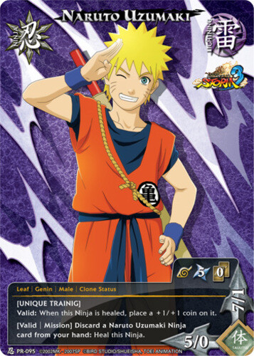 Naruto Uzumaki - PR-095 - Promo - 1st Edition Promo Cards NM/LP