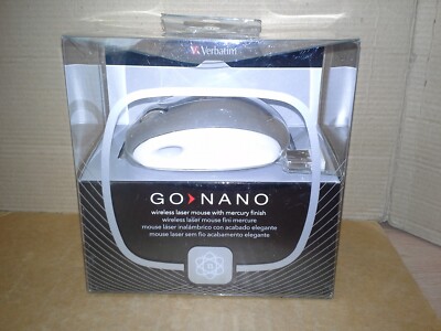 Verbatim Go Nano Wireless Laser Mouse . New other