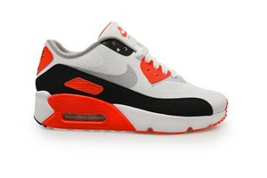 air max blancos con naranja