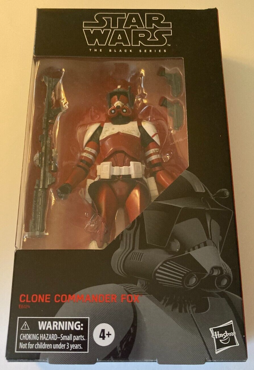 HASBRO STAR WARS THE BLACK SERIES CLONE COMMANDER FOX 6