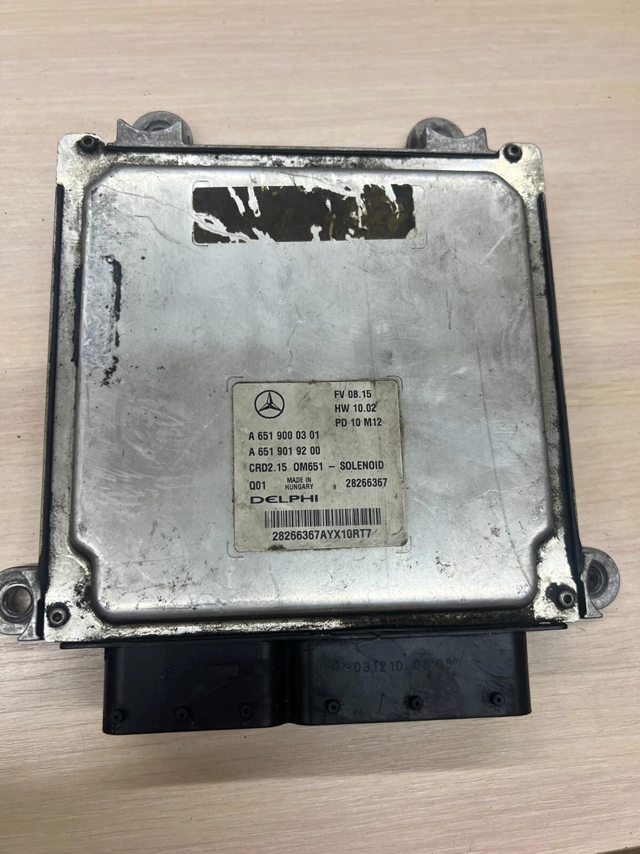 Mercedes ECU ECM DME PCM PCU MSG ENGINE CONTROL UNIT 6519000301 
