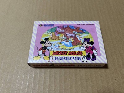 Mickey Mouse Adventure in Wonderland NINTENDO FAMICOM JAPAN