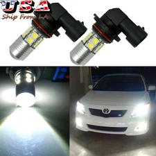 2Pcs 9005 LED 6000K Daytime Running DRL High Beam Light Bulbs For Toyota Corolla