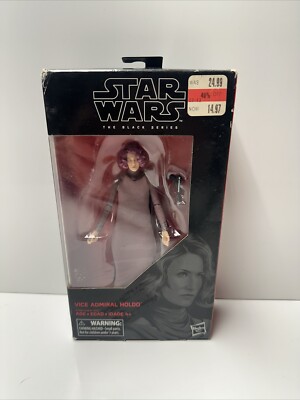 Star Wars The Black Series 6-Inch Vice Admiral Holdo #80 New In Box Sealed