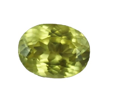 Flawless 9.27 Ct Natural Yellow Sapphire Certified Loose Gemstone Oval Shape