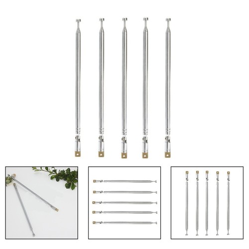 Innovative Design Pack of Five Lightweight Telescoping Antennas for Signals - Photo 2/8