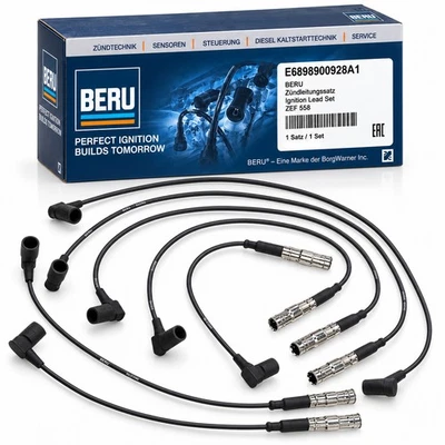 BERU Zündleitungssatz für Mercedes Benz C124 R107 R129 W124 W126 W201 W463 M103 - Bild 1 von 4