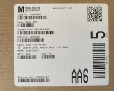 1000 pcs - TI NE5532P Dual Low Noise Op-Amp DIP-8