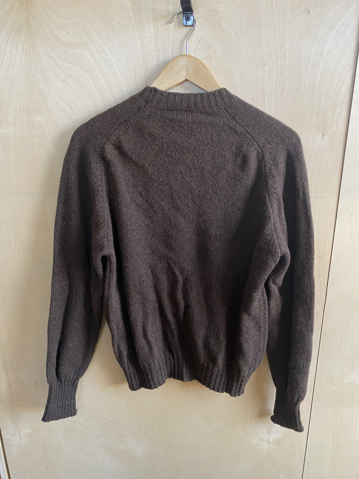 Vintage Dark Brown Pullover Pendleton Shetland Wo… - image 2