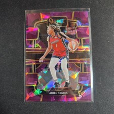 Ariel Atkins 2024 Select WNBA Purple Cracked Ice Prizm /149 Mystics    L49