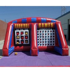 Carnival Connect 4 Inflatable Basketball Soccer Ball Game For Adult Kids