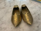 Pair of Vintage Brass Slipper Ashtrays.  Aladdin — photo 5