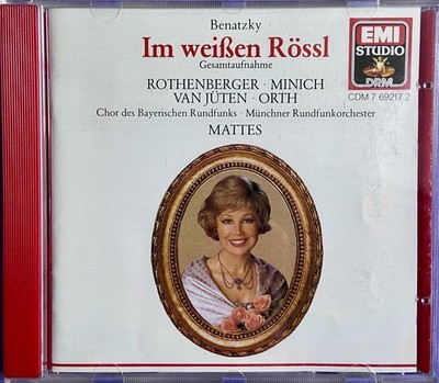 Benatzky: Im weissen Rossl - Willy Mattes Remastered CD 1988 EMI Free Ship!