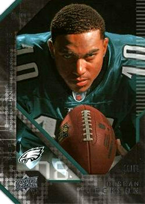 2008 Upper Deck Rookie Premiere #2 DeSean Jackson RC Philadelphia Eagles