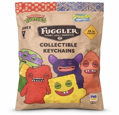 Fuggler Funny Ugly Monster Series 2 Keychain Blind Bag Random Character New