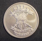 Molon Labe Come And Take It 1oz Fine Silver Art Round BU Coin