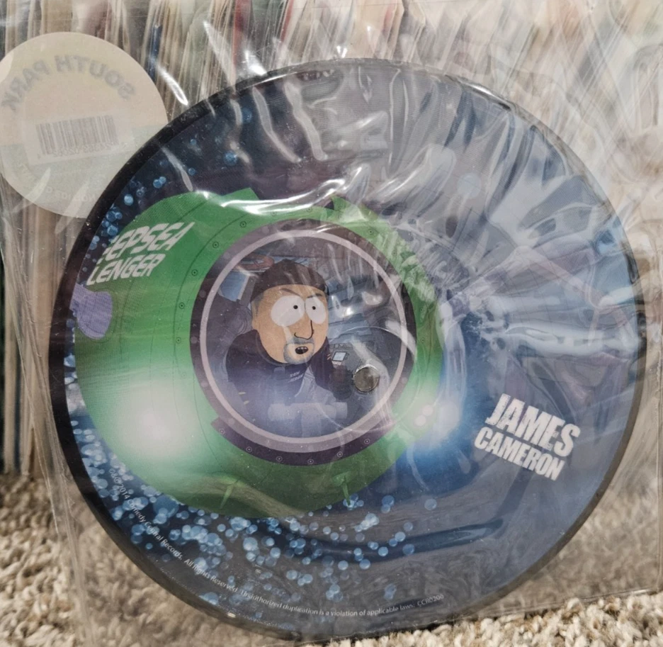 South Park - James Cameron /  picture disc 7" vinyl limited - Image 2 of 2