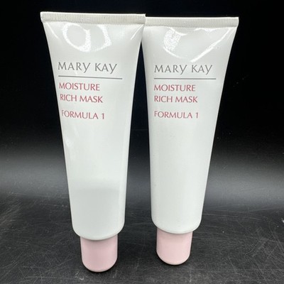 New Mary Kay Moisture Rich Mask Formula 1 Dry And Normal Skin 4 Oz Lot of 2