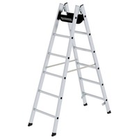 Munk Sprossen Stehleiter 2X6 Sprossen Bockleiter Doppelleiter Aluleiter