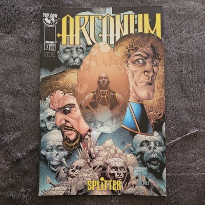 Splitter Comics , Arcanum  # 7 , Presseausgabe , 1. deutsche Auflage  /  SP 12