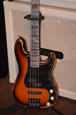 Fender special precision bass with aluminum neck and upgrades  Geezer Doom rock